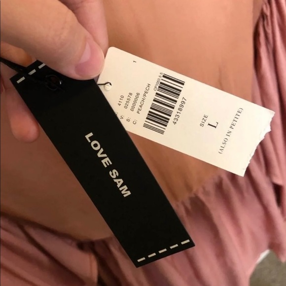 Love Sam (from Anthropologie) beaded flowy top - Picture 7 of 8